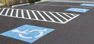 handicap parking spots